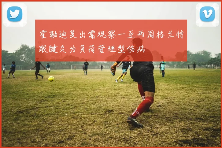 霍勒迪复出需观察一至两周格兰特跟腱炎为负荷管理型伤病