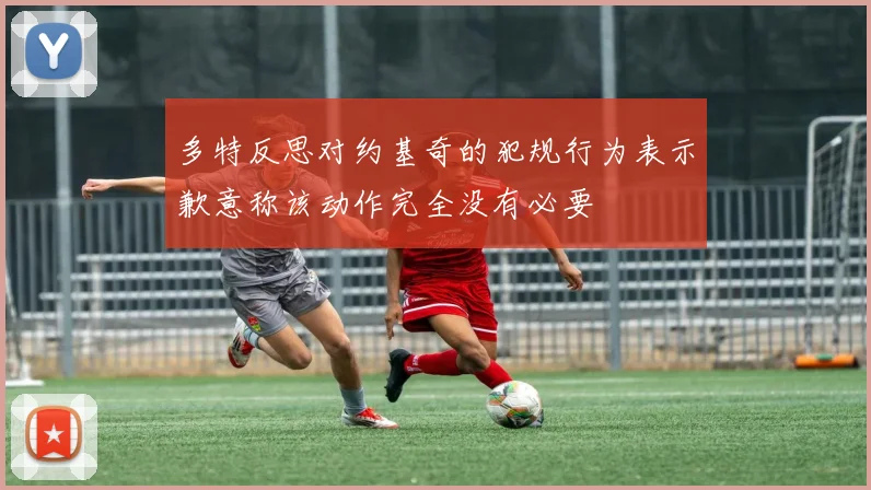 多特反思对约基奇的犯规行为表示歉意称该动作完全没有必要
